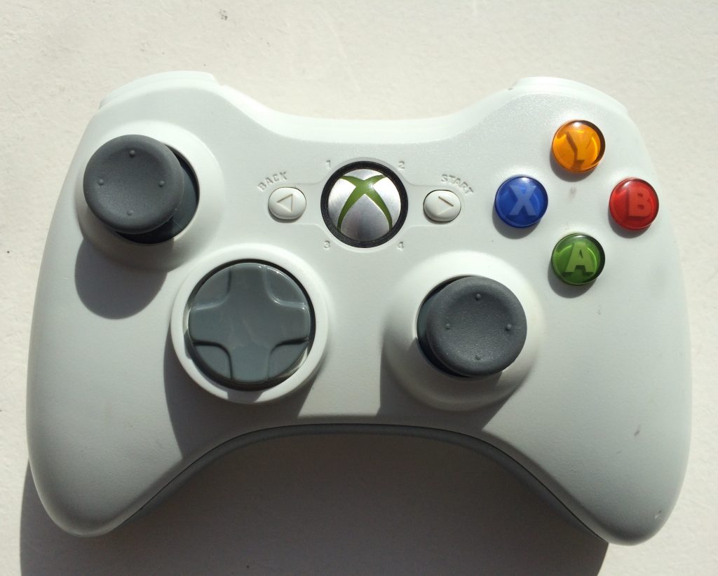 Xbox 360 controller wit (refurbished) - Xbox360.one